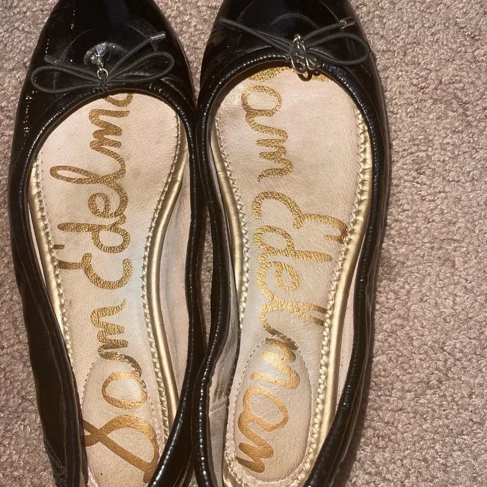Sam Edelman Black Flats - Picture 13 of 17